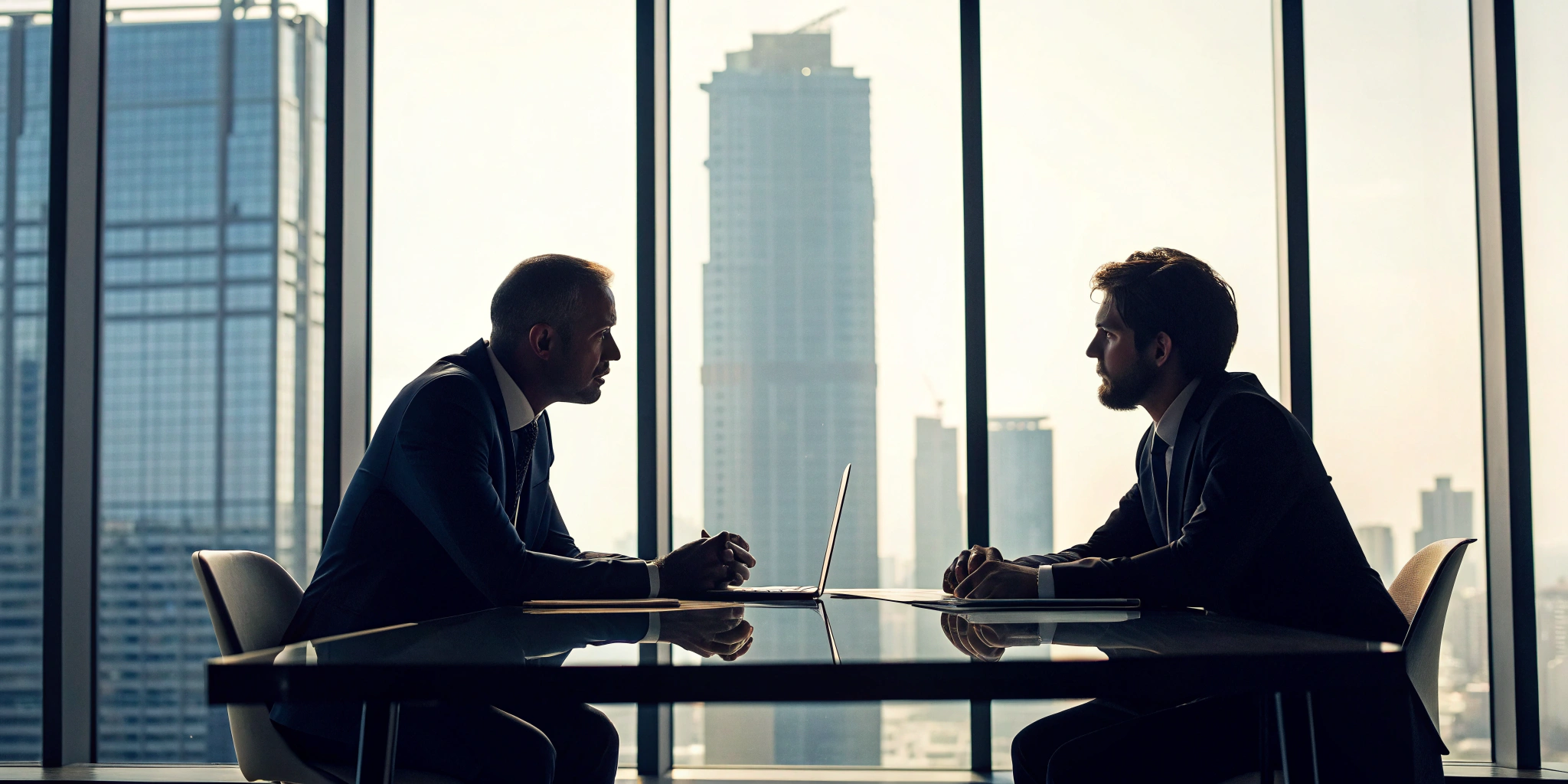 Business professionals discussing a Margin Audit for Energy and Manufacturing companies